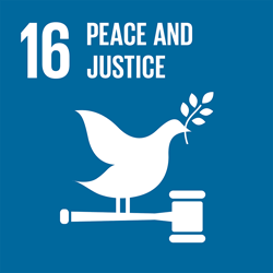 Peace and justice - strong institutions - Goal 16